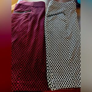 2 skirts! Knee length